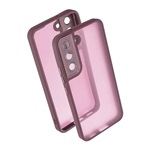 Samsung S22 5G Gigapack Szilikon telefonvédő ütésállóság, kameravédő, LILA