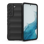 Samsung S22 5G Gigapack szilikon telefonvédő ütésállóság, 3D, FEKETE