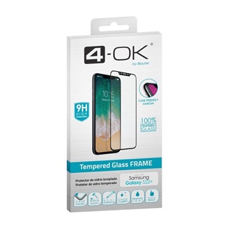 Samsung S22 Plus 5G 4-OK képernyővédő üveg 3D, 9H, FEKETE