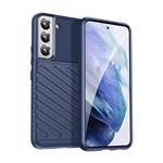 Samsung S22 Plus 5G Gigapack szilikon telefonvédő ütésállóság, dombor minta, SÖTÉTKÉK