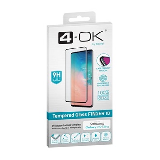 Samsung S22 Ultra 5G 4-OK képernyővédő üveg 3D, 9H, FEKETE