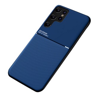 Samsung S22 Ultra 5G Gigapack Szilikon telefonvédő ütésállóság, csíkos, SÖTÉTKÉK