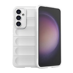 Samsung S23 FE Gigapack szilikon telefonvédő ütésállóság, 3D, FEHÉR