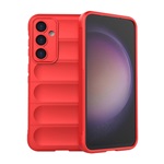 Samsung S23 FE Gigapack szilikon telefonvédő ütésállóság, 3D, PIROS