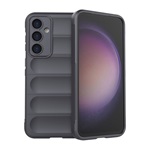 Samsung S23 FE Gigapack szilikon telefonvédő ütésállóság, 3D, SÖTÉTSZÜRKE