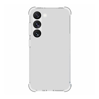 Samsung S23 Gigapack szilikon telefonvédő ütésállóság, légpárnás sarok, ÁTLÁTSZÓ