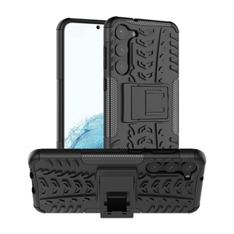Samsung S23 Plus Gigapack Defender szilikon telefonvédő ütésállóság, autógumi, FEKETE