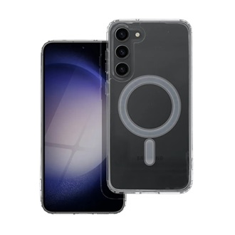 Samsung S23 Plus Gigapack szilikon telefonvédő ütésállóság, MagSafe, ÁTLÁTSZÓ