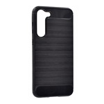 Samsung S23 Plus Gigapack szilikon telefonvédő ütésállóság, karbon minta, FEKETE