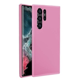 Samsung S23 Ultra Gigapack Szilikon telefonvédő matt RÓZSASZÍN