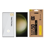 Samsung S23 Ultra TACTICAL GLASS SHIELD 5D képernyővédő üveg 5D, 9H, FEKETE