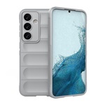 Samsung S24 5G Gigapack Szilikon telefonvédő ütésállóság, 3D, VILÁGOSSZÜRKE