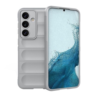 Samsung S24 5G Gigapack Szilikon telefonvédő ütésállóság, 3D, VILÁGOSSZÜRKE