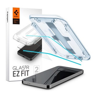 Samsung S24 5G SPIGEN EZ FIT HD képernyővédő üveg 2db 2.5D, 9H + segédkeret, ÁTLÁTSZÓ