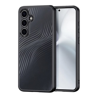 Samsung S24 FE 5G DUX DUCIS AIMO szilikon telefonvédő ütésállóság, hullám, FEKETE