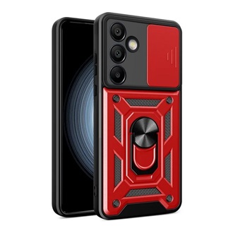 Samsung S24 FE 5G Gigapack Defender szilikon telefonvédő ütésállóság, kameravédő, PIROS