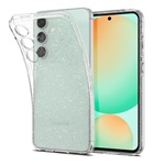 Samsung S24 FE 5G SPIGEN LIQUID CRYSTAL GLITTER szilikon telefonvédő ütésállóság, csillámporos, ÁTLÁTSZÓ