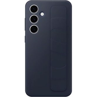 Samsung S24 FE SAMSUNG szilikon telefonvédő matt, kitámasztó, SÖTÉTKÉK