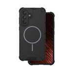 Samsung S24 GIGAPACK Defender műanyag telefonvédő ütésállóság, MagSafe, FEKETE