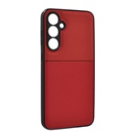 Samsung S24 Plus 5G GIGAPACK Szilikon telefonvédő ütésállóság, csíkos, PIROS