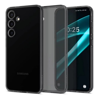 Samsung S24 Plus 5G SPIGEN LIQUID CRYSTAL szilikon telefonvédő ütésállóság, légpárnás sarok, SZÜRKE