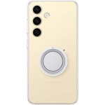 Samsung S24 SAMSUNG műanyag telefonvédő ultravékony, kitámasztó, ÁTLÁTSZÓ