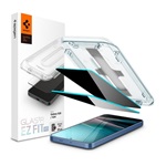 Samsung S24 SPIGEN EZ FIT HD képernyővédő üveg 2db 2.5D, 9H + segédkeret, ÁTLÁTSZÓ