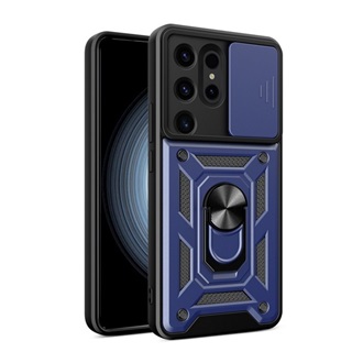 Samsung S24 Ultra 5G Gigapack Defender szilikon telefonvédő ütésállóság, kameravédő, SÖTÉTKÉK
