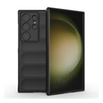 Samsung S24 Ultra 5G Gigapack Szilikon telefonvédő ütésállóság, 3D, FEKETE