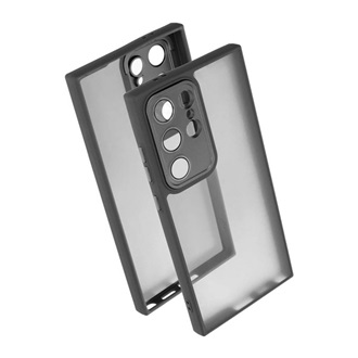 Samsung S24 Ultra 5G Gigapack Szilikon telefonvédő ütésállóság, kameravédő, FEKETE