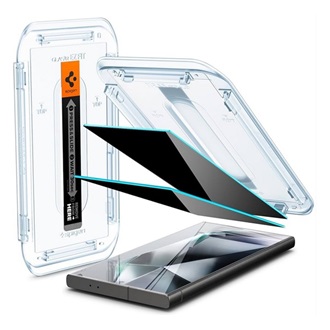 Samsung S24 Ultra 5G SPIGEN EZ FIT képernyővédő üveg 2db 2.5D, 9H, ÁTLÁTSZÓ