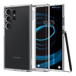 Samsung S24 Ultra 5G SPIGEN ULTRA HYBRID műanyag telefonvédő ütésállóság, légpárnás keret, ÁTLÁTSZÓ