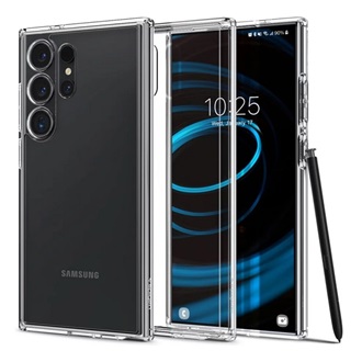 Samsung S24 Ultra 5G SPIGEN ULTRA HYBRID műanyag telefonvédő ütésállóság, légpárnás keret, ÁTLÁTSZÓ