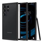Samsung S24 Ultra 5G SPIGEN ULTRA HYBRID műanyag telefonvédő ütésállóság, légpárnás keret, FEKETE/ÁTLÁTSZÓ
