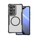 Samsung S24 Ultra GIGAPACK Szilikon telefonvédő ütésállóság, MagSafe, FEKETE