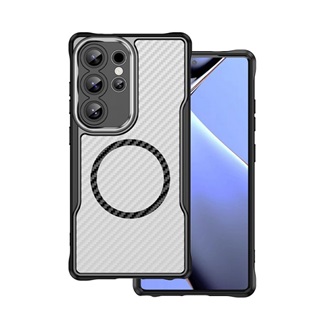 Samsung S24 Ultra GIGAPACK Szilikon telefonvédő ütésállóság, MagSafe, FEKETE