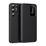 Samsung S24 Ultra GIGAPACK Tok álló aktív FLIP, Smart View Cover, FEKETE