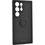 Samsung S24 Ultra ROAR AMBER szilikon telefonvédő tartógyűrű, kameravédő, FEKETE