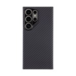 Samsung S24 Ultra TACTICAL MAGFORCE ARAMID szilikon telefonvédő ultravékony, karbon minta, FEKETE