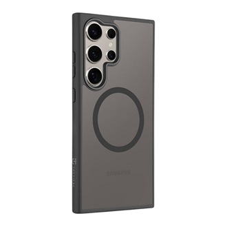 Samsung S24 Ultra TACTICAL MAGFORCE HYPERSTEALTH szilikon telefonvédő ütésállóság, MagSafe, FEKETE