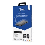 Samsung S25 3MK HARD GLASS MAX képernyővédő üveg 3D, 9H, FEKETE