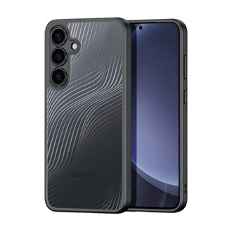 Samsung S25 DUX DUCIS AIMO szilikon telefonvédő ütésállóság, hullám, FEKETE