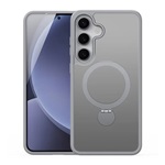 Samsung S25 DUX DUCIS YIND szilikon telefonvédő ütésállóság, kitámasztó, ÁTLÁTSZÓ