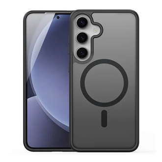 Samsung S25 DUX DUCIS YIND szilikon telefonvédő ütésállóság, kitámasztó, FEKETE