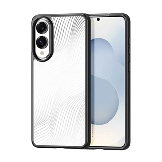 Samsung S25 Edge DUX DUCIS AIMO szilikon telefonvédő ütésállóság, hullám, FEKETE