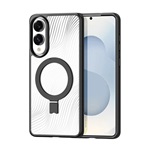 Samsung S25 Edge DUX DUCIS AIMO szilikon telefonvédő ütésállóság, hullám, FEKETE