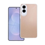 Samsung S25 Edge GIGAPACK Szilikon telefonvédő műanyag belső, csillogó hátlap, ARANY