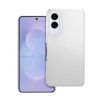 Samsung S25 Edge GIGAPACK Szilikon telefonvédő műanyag belső, csillogó hátlap, EZÜST