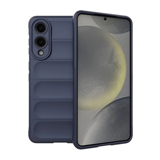 Samsung S25 Edge GIGAPACK Szilikon telefonvédő ütésállóság, 3D, SÖTÉTKÉK