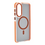 Samsung S25 Edge GIGAPACK Szilikon telefonvédő ütésállóság, MagSafe, NARANCSSÁRGA